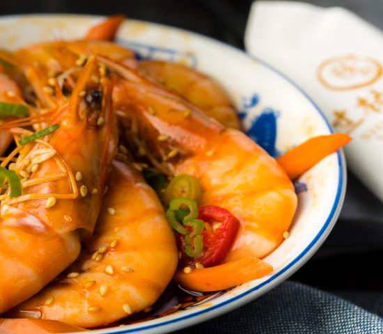 麻辣大蝦 Head-on Prawn